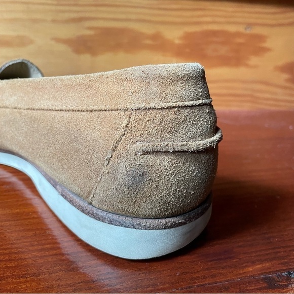 Jack Erwin Men’s Brown Moccasin Slip On Shoes - Picture 5 of 8